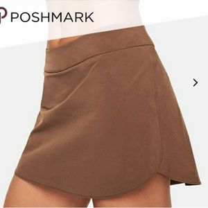 Outdoor Voices Exercise Skort - Size Large - Cocoa